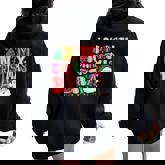 In My Christmas Era Cute Groovy Christmas Holiday Xmas Women Oversized Hoodie Back Print