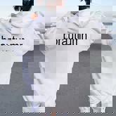 Brautumn Brat Autumn Fall Season Aesthetic Y2k Saying Women Oversized Hoodie Back Print