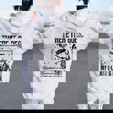And There It Goes My Last Flying Fuck Saying Women Oversized Hoodie Back Print