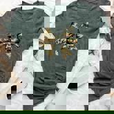 Camouflage Old Camo Bow Camo Coquette Bow Hunting Girl Bella Canvas T-shirt