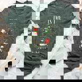 Tis The Season Ice Hockey Christmas Coffee Latte Xmas Tree Bella Canvas T-shirt