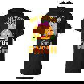 Big Sister Of The Patch Pumpkin Halloween Family Matching T-Shirt