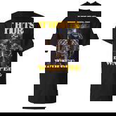 It Hurts When I Pee Hard Skeleton Meme T-Shirt