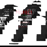 I'm Not Perfect But I'm A Hilty And That's Almost The Same Thing Personalized Last Name T-Shirt