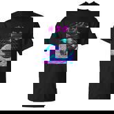 Japanese Wave Retro Ufo Vaporwave Otaku Synthwave Aesthetic T-Shirt