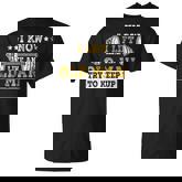 I Know I Lift Like An Old Man Try To Keep Up Weightlifting T-Shirt