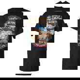 Mount Rushmore South Dakota Retro 80S Mt Rushmore Souvenir T-Shirt