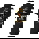 A Queen Was Born In August Birthday For Afro Girls T-Shirt