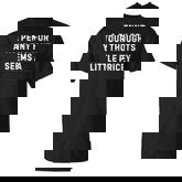 Sarcastic Penny For Your Thoughts Saying Sarcastic T-Shirt