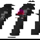 Sports Car Retrowave Synthwave Aesthetic T-Shirt