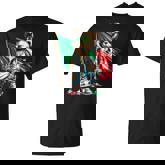 Stylish Teddy Bear Mexican Flag Mexico T-Shirt