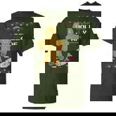 Jolly Af Gingerbread Man Body Builder Ugly Christmas Sweater T-Shirt