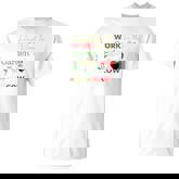 I Just Want To Work In My Garden And Hang Out With My Cow T-Shirt
