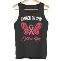 Débardeur Octobre Rose - Soutien Contre Le Cancer Du Sein, Coupe Classique Léger (Unisexe)