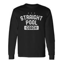 8-Ball Pool Team Cool Leagues And Tournaments Long Sleeve T-Shirt
