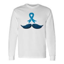 T-Shirt Manches Longues Avec Moustache Rose Mignon - Coupe Classique Léger - Unisexe Décontracté - 11
