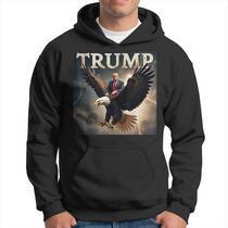 Elezione Donald Trump - Bandiera americana Felpa con