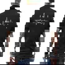 Abbigliamento Musicisti Maglietta Per Insegnanti Di Pianoforte - Design 'Battito Cardiaco Del Pianista' In Cotone Regalo Insegnante - Foto 3