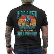 Maglietta Divertente Per Zio Motociclista | T-shirt Con Stampa "Sono Uno Zio Motociclista, Praticamente Uno Zio Normale Ma Molto Più Figo"