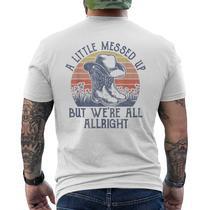 Nashville Tennessee Cowboy Boots Hat Country Music City Men's T-shirt Back Print