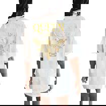 Crown Queen Bee Women's Oversized Comfort T-Shirt Back Print Crown Queen Bee Women's Oversized Comfort T-Shirt Back Print