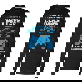 Ich Habe Die 1St Class Created 1St Class Gaming S Langarmshirts - Seseable