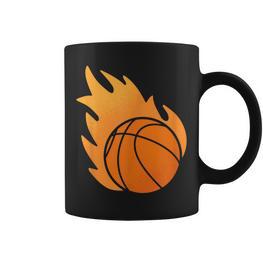 Fire Basketball Tassen - Seseable