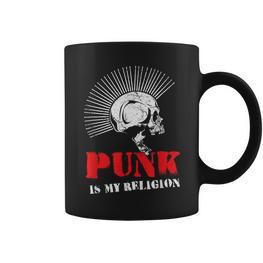 Punk Is My Religion I Punk & Anarchy For Punk Rock Tassen - Seseable