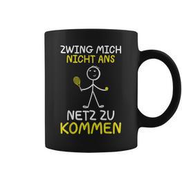 Tennis Player Zwing Mich Nicht Ans Netz Zu Kommen Tennis Tassen - Seseable