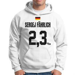 Sergej Fährlich Sauftrikot X Malle Party Trikot Deutschland Kapuzenpullover - Seseable