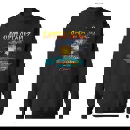 California Santa Cruz Surfing Sweatshirt - Seseable