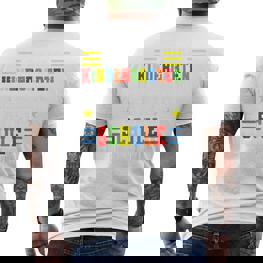 Children's Danke Kindergarten Für Die Unvergessliche Zeit Hello Schule T-Shirt mit Rückendruck - Seseable