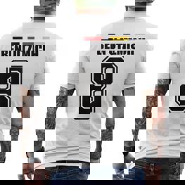 Lustige Namen Deutschland Trikot Für Mallorca Und Die Party T-Shirt mit Rückendruck - Seseable