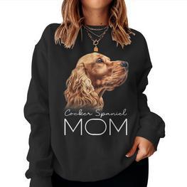 Cocker Spaniel Mama Sweatshirt Frauen - Seseable