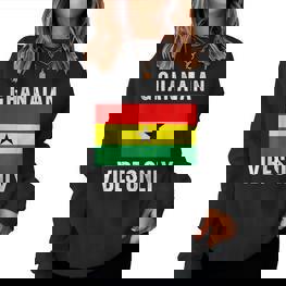 Ghana-Flagge Für Männer Und Frauen Ghanaischer Stolz Wurzeln Heritage Roots Sweatshirt Frauen - Seseable