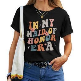 Groovy In My Maid Of Honor Stag Party T-shirt Frauen - Seseable