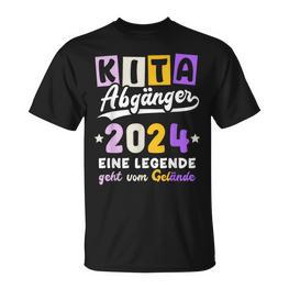 Kita Abgänger 2024 Kindergarten Farewell Graduation T-Shirt - Seseable