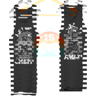 15 Años De Casados 15 Aniversario De Boda Hombre Matrimonio Camiseta sin mangas - Regaloses