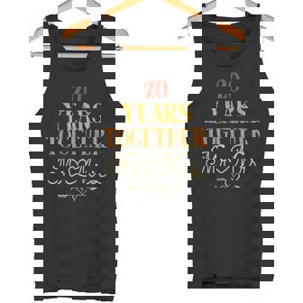 20 Años Juntos Sr & Señora Pareja Divertida 20 Aniversario Camiseta sin mangas - Regaloses
