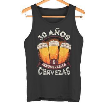 30 Años E Innumerables Cervezas 30 Cumpleaños Divertida Camiseta sin mangas - Regaloses