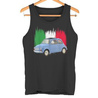 500Intage Car Flag Of Italy Dad Engines Tank Top - Geschenkecke