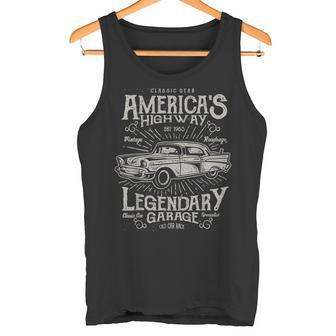 50Sintage Retro Carintage Car S Tank Top - Seseable