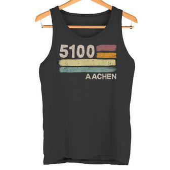 5100 Aachen Retro Postcodes Old Postcodeintage Tank Top - Geschenkecke