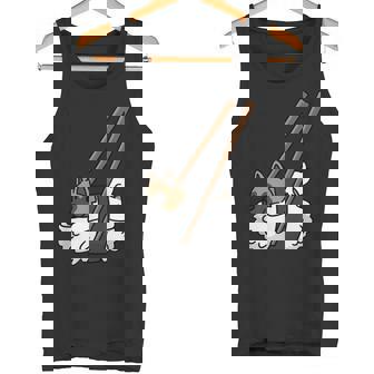 Akita Sushi Dog Tank Top - Monsterry