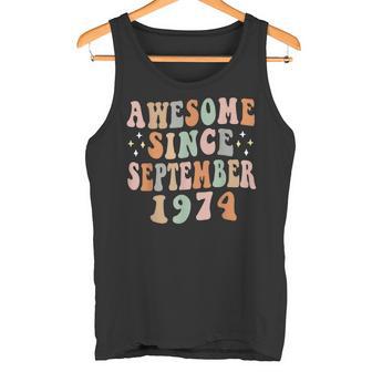 Alles Gute Zum 48 Geburtstag 48 Jahre Alt Fantastisch Seit September 1974 Tank Top - Geschenkecke