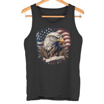 American Fan American Flag And Eagle Usa Tank Top - Geschenkecke