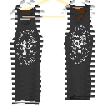 Animal Rights Liberation Human Liberation Tank Top - Monsterry