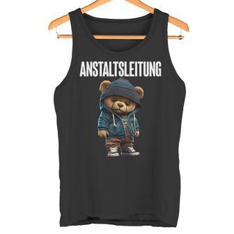 Anstaltsleitung Teddy Bear Tank Top - Seseable