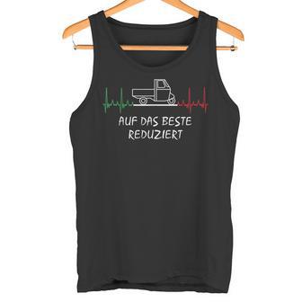 Ape 50 Auf Das Beste Reduced I Tricycle Ape 50 Heartbeat Tank Top - Geschenkecke