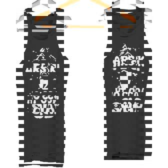 Apres Ski Cocoa Squad Cute Skiing Skier Tank Top - Monsterry